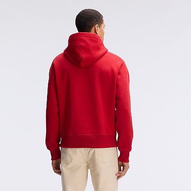Fanatics Red Kansas City Chiefs IconicFleece Flocked Hoodie