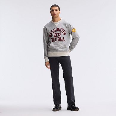 Fanatics Heather Gray Washington Commanders IconicFleece Pocket Sweatshirt