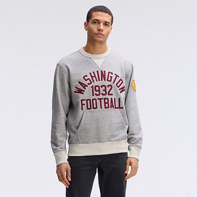 Fanatics Heather Gray Washington Commanders IconicFleece Pocket Sweatshirt