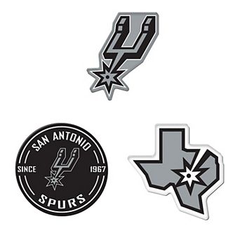 WinCraft San Antonio Spurs 3-Pack Premium Fridge Magnet Set