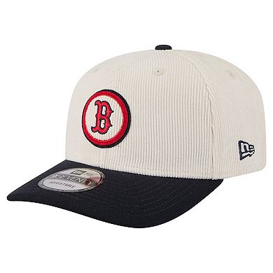 Men's New Era Cream Boston Red Sox Loyal 9SEVENTY Adjustable Hat