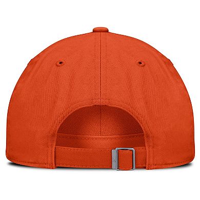 Men's Nike Orange Clemson Tigers Club Campus Adjustable Hat