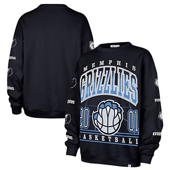 Women's '47 Navy Memphis Grizzlies 2025/26 City Edition Go Big Oversized Sweatshirt