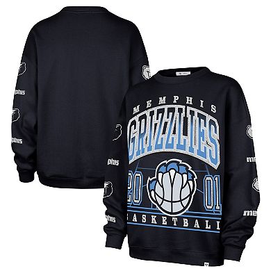 Women's '47 Navy Memphis Grizzlies 2025/26 City Edition Go Big Oversized Sweatshirt