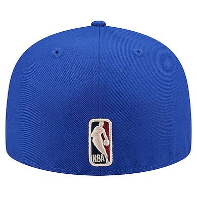 Men's New Era Blue Minnesota Timberwolves Core Logo 59FIFTY Fitted Hat
