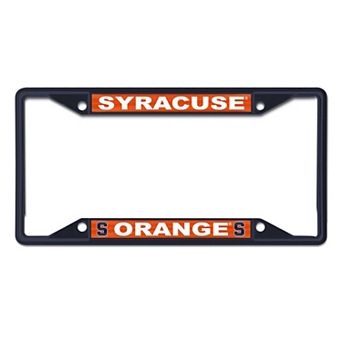 WinCraft Syracuse Orange Metal License Plate Frame