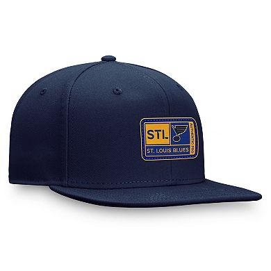 Men's Fanatics Navy St. Louis Blues Authentic Pro Training Camp Snapback Hat