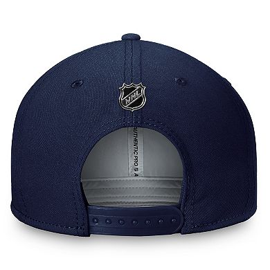 Men's Fanatics Navy St. Louis Blues Authentic Pro Training Camp Snapback Hat