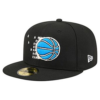 Men's New Era Black Orlando Magic Core Logo 59FIFTY Fitted Hat