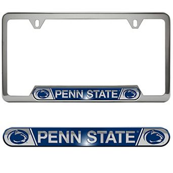 Logo Brands Penn State Nittany Lions Embossed License Plate Frame