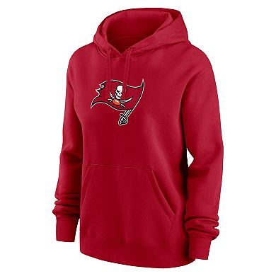 Women's Nike Baker Mayfield Red Tampa Bay Buccaneers Player Name & Number Fleece Hoodie