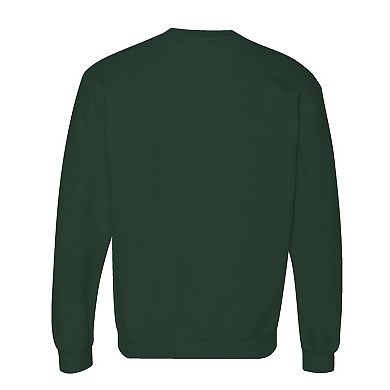 Men's Green Colorado State Rams Holiday Fleece Crewneck Sweatshirt