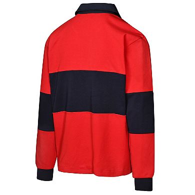 Men's Outerstuff Red Team USA Milano Cortina 2026 Winter Olympics Long Sleeve Rugby T-Shirt
