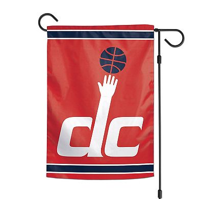 WinCraft Washington Wizards 12" x 18" Double-Sided Garden Flag