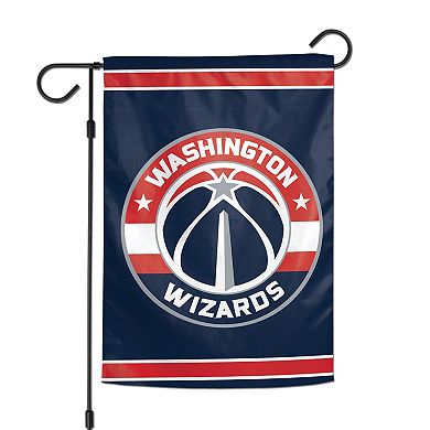 WinCraft Washington Wizards 12" x 18" Double-Sided Garden Flag