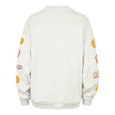 Women's '47 Natural Cleveland Cavaliers 2025/26 City Edition Go Big Oversized Sweatshirt