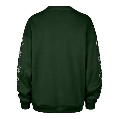Women's '47 Hunter Green Milwaukee Bucks 2025/26 City Edition Go Big Oversized Sweatshirt