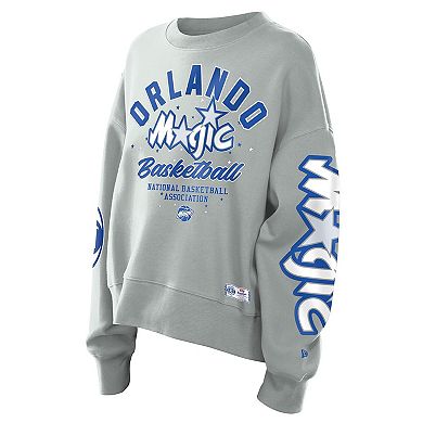 Women's New Era Silver Orlando Magic 2025/26 City Edition Sweatshirt