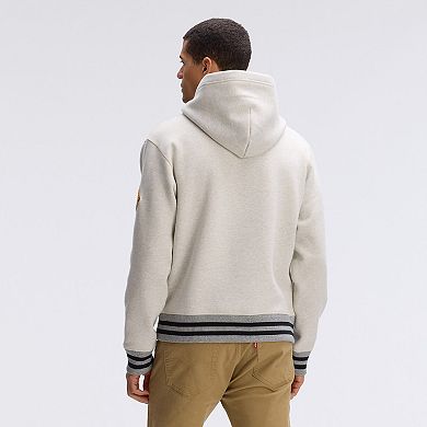 Fanatics Oatmeal Washington Commanders IconicFleece Tipped Hoodie