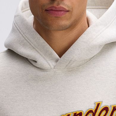 Fanatics Oatmeal Washington Commanders IconicFleece Tipped Hoodie