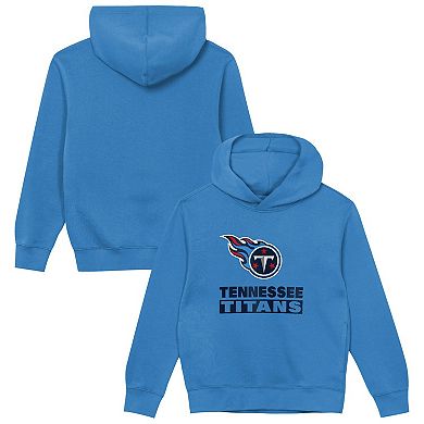 Toddler Outerstuff Light Blue Tennessee Titans Back to Basics Hoodie