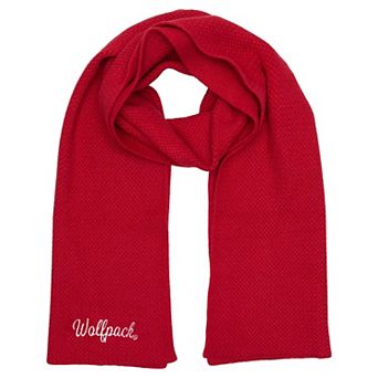 ZooZatz Red NC State Wolfpack Fashion Knit Scarf