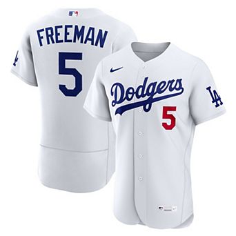 Men's Nike Freddie Freeman White Los Angeles Dodgers Home Authentic Jersey
