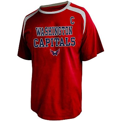 Women's Fanatics Alexander Ovechkin Red Washington Capitals Plus Size Name & Number Scoop Neck T-Shirt