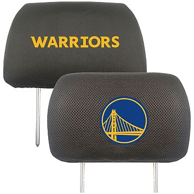 Logo Brands Golden State Warriors Car Head Rest Cover