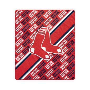 Pegasus Boston Red Sox 60" x 70" Diagonal Lined Wordmark Ultra Soft Blanket