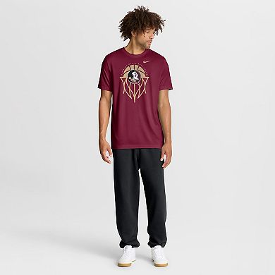 Men's Nike Garnet Florida State Seminoles Basketball Icon Legend Dri-FIT T-Shirt