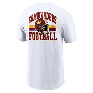 Men's Nike White Washington Commanders Essential T-Shirt