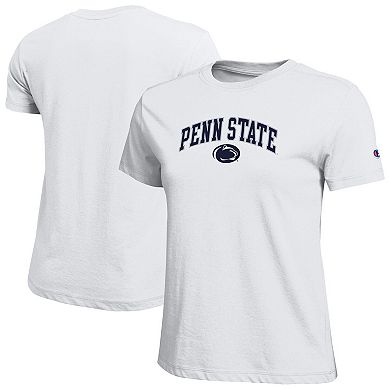 Women's Champion White Penn State Nittany Lions Arched Over Logo T-Shirt