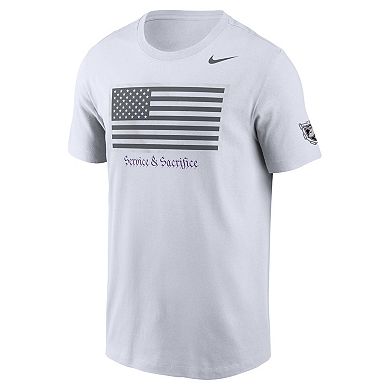 Men's Nike White Army Black Knights Army 250 Collection Dri-FIT T-Shirt