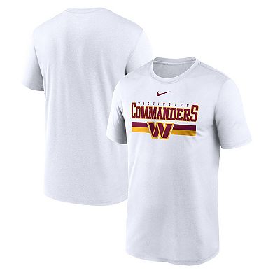 Men's Nike White Washington Commanders Legend Dri-FIT T-Shirt