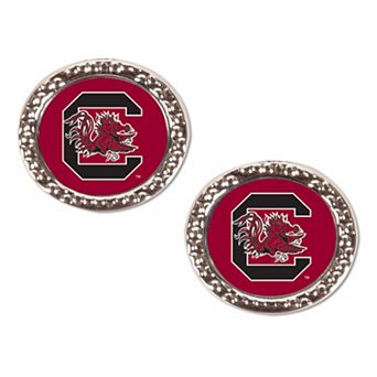 WinCraft South Carolina Gamecocks Round Team Post Earring