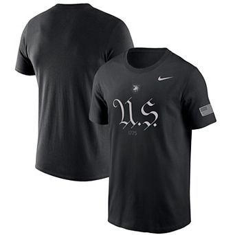 Men's Nike Black Army Black Knights Army 250 Collection Dri-FIT T-Shirt