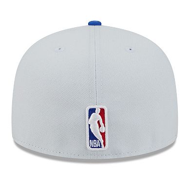 Men's New Era Gray/Blue Orlando Magic 2025/26 City Edition 59FIFTY Fitted Hat
