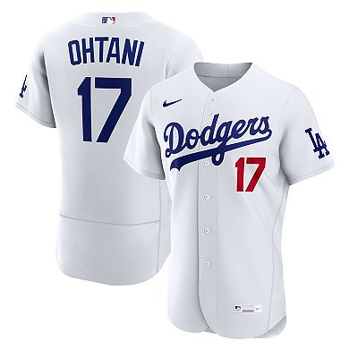 Men's Nike Shohei Ohtani White Los Angeles Dodgers Home Authentic Jersey