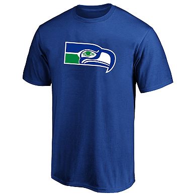 Men's Fanatics Jaxon Smith-Njigba Royal Seattle Seahawks Big & Tall Name & Number T-Shirt