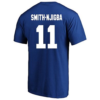 Men's Fanatics Jaxon Smith-Njigba Royal Seattle Seahawks Big & Tall Name & Number T-Shirt