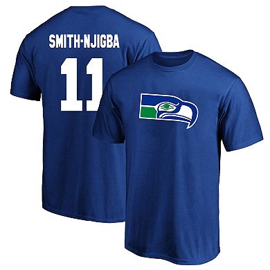 Men's Fanatics Jaxon Smith-Njigba Royal Seattle Seahawks Big & Tall Name & Number T-Shirt
