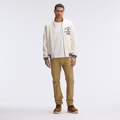 Fanatics Oatmeal Las Vegas Raiders IconicFleece Full-Zip Jacket