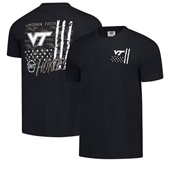 Men's Black Virginia Tech Hokies Comfort Colors OHT Camo Overlay T-Shirt