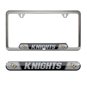 Logo Brands UCF Knights Embossed License Plate Frame