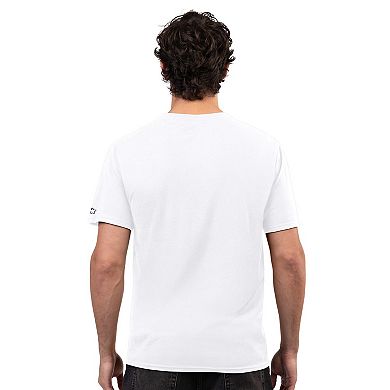 Men's Starter White Los Angeles Dodgers Back-to-Back World Series Champions Prime Time T-Shirt