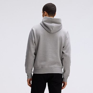 Fanatics Heather Gray Las Vegas Raiders IconicFleece Flocked Hoodie