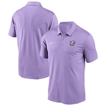 Men's Nike Lavender Kansas State Wildcats Solid Victory Dri-FIT Polo