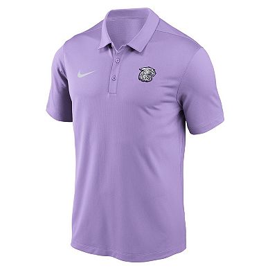Men's Nike Lavender Kansas State Wildcats Solid Victory Dri-FIT Polo
