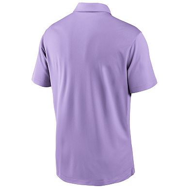 Men's Nike Lavender Kansas State Wildcats Solid Victory Dri-FIT Polo